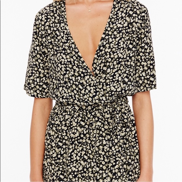 Faithful The Brand Floral Black and White Dress 8 - Picture 4 of 16